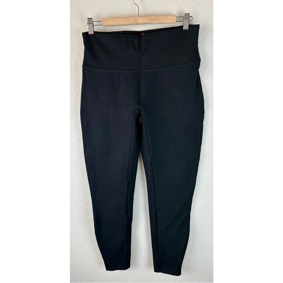 SPANX Black Athletic Athleisure Leggings, size Large - Picture 3 of 11